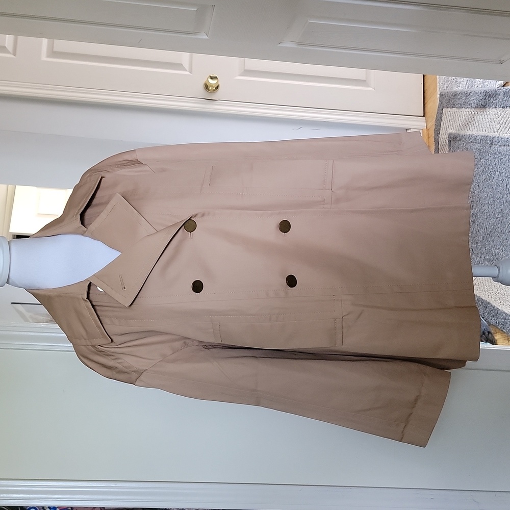 Tory Burch outlet cotton twill coat